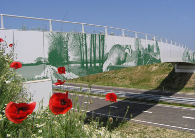 Pro­vin­cie Lim­burg bedruk­king antigraffiti-panelen