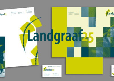 Landgraaf25 logo en huisstijl